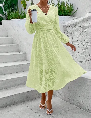 Rochie medie SHEIN, verde