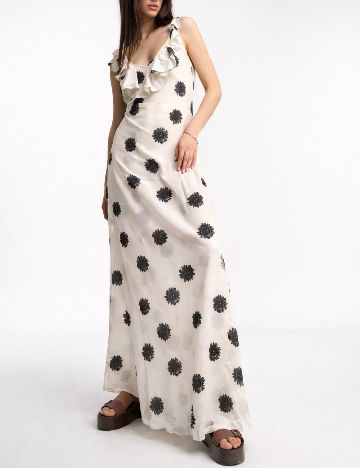 Rochie medie Another reason, crem