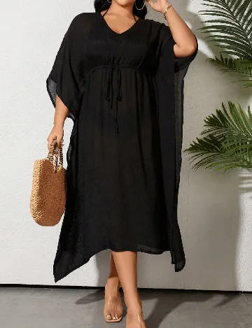 Rochie medie SHEIN CURVE, negru