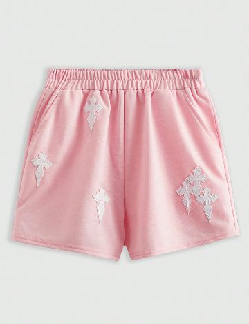 Pantaloni scurti SHEIN, roz