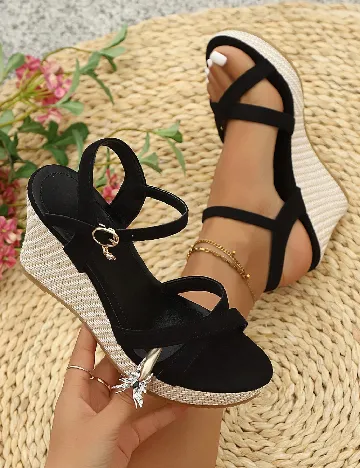 Sandale SHEIN, negru