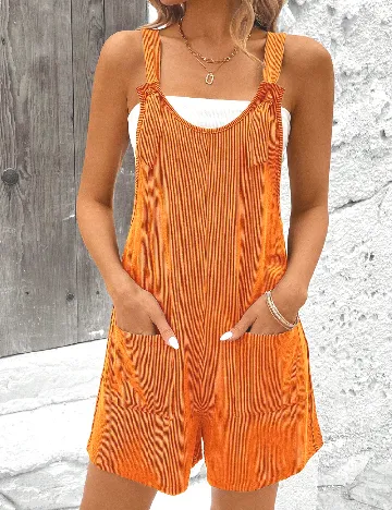 Salopeta SHEIN, portocaliu