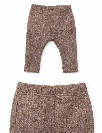 Pantaloni Zara, maro