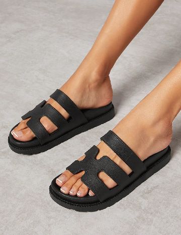 Slapi SHEIN, negru