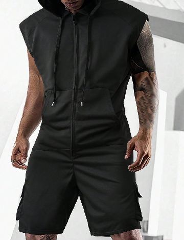 Salopeta SHEIN, negru