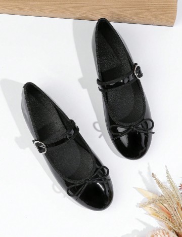 Balerini Shein Kids, negru