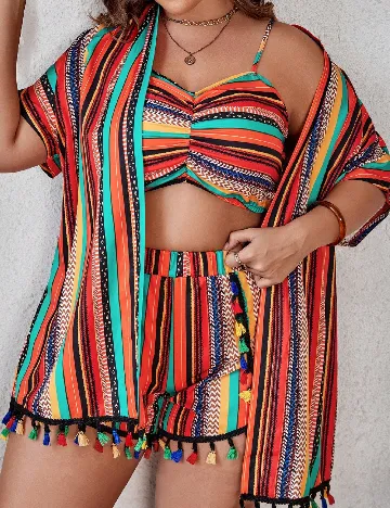 Compleu SHEIN CURVE, mix culori