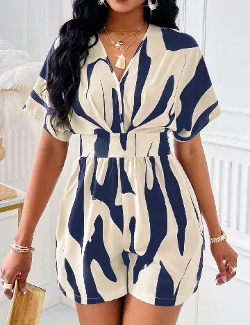 Salopeta SHEIN, crem