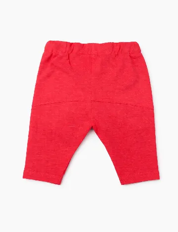 Pantaloni Zara, rosu