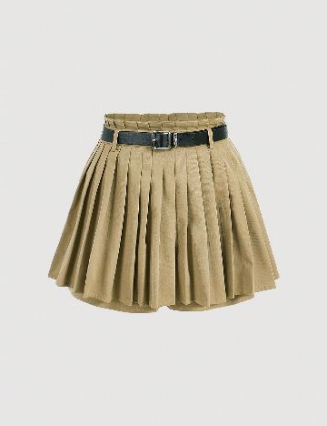 Fusta pantalon SHEIN, verde