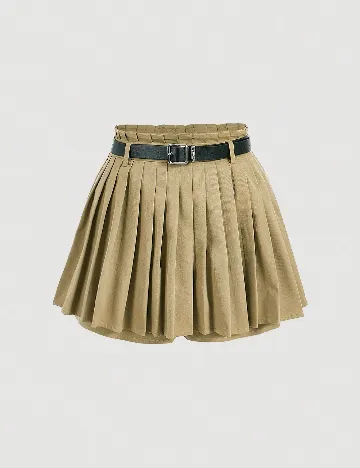 Fusta pantalon SHEIN, verde