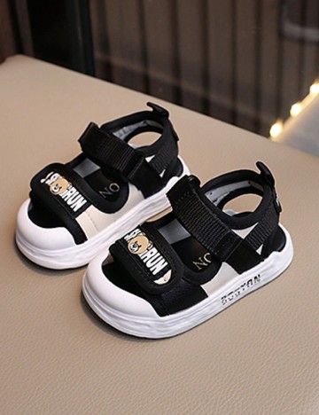 Sandale Shein Kids, negru