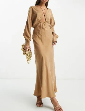 Rochie lunga ASOS, maro