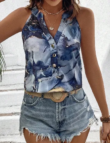 Bluza SHEIN, albastru