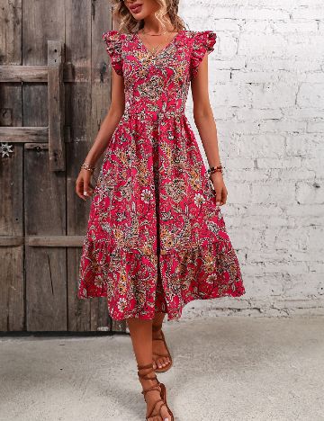 Rochie medie SHEIN, mix culori