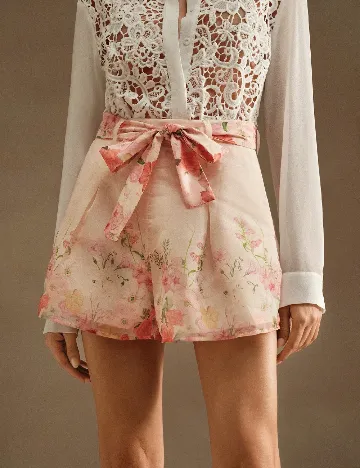 Pantaloni scurti Anewsta, floral print