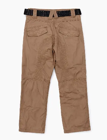 Pantaloni Zara, maro