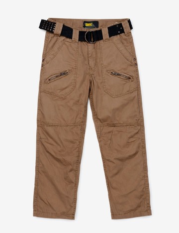 Pantaloni Zara, maro