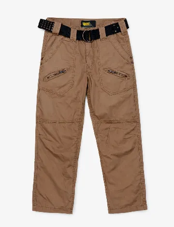 Pantaloni Zara, maro