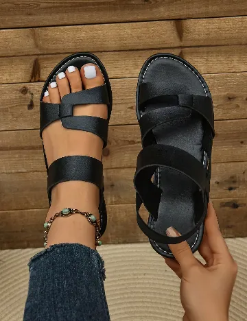 Sandale SHEIN, negru