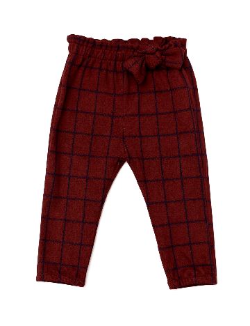 Pantaloni Zara, rosu