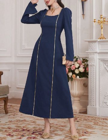 Rochie medie SHEIN, bleumarin