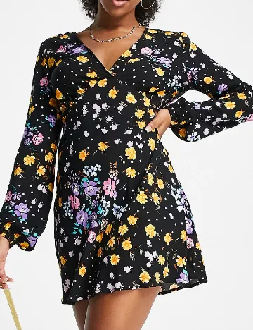 Rochie scurta Stradivarius, negru