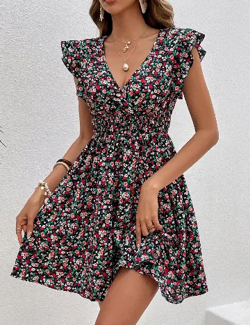 Rochie scurta SHEIN, mix culori