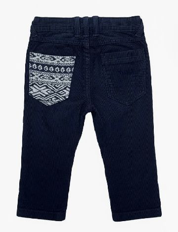 Pantaloni Zara, bleumarin