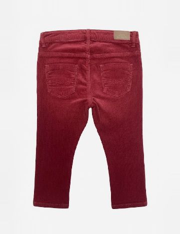 Pantaloni Zara, rosu