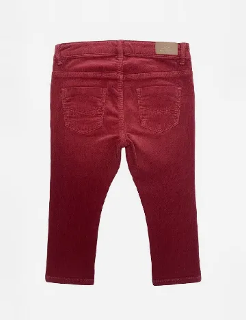 Pantaloni Zara, rosu