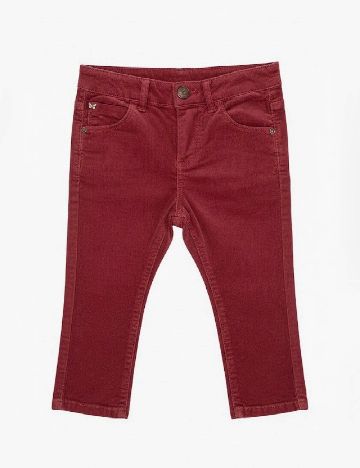 Pantaloni Zara, rosu