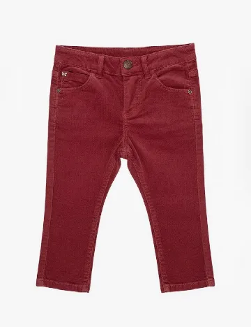 Pantaloni Zara, rosu