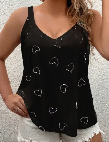 Maiou SHEIN CURVE, negru