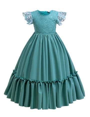 Rochie Shein Kids, turcoaz