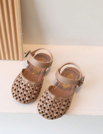 Sandale Shein Kids, maro