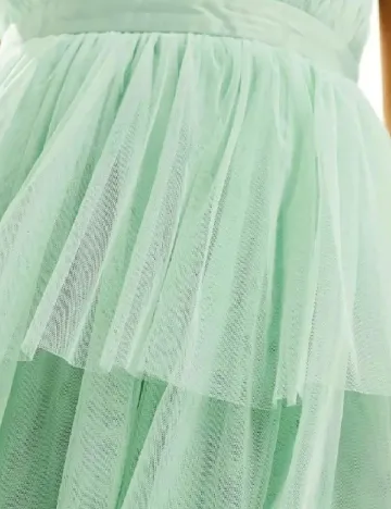 Rochie lunga Vila, verde