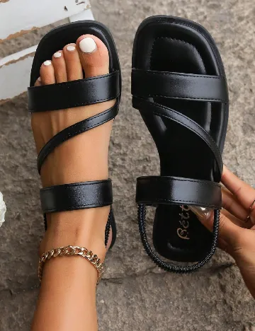 Sandale SHEIN, negru