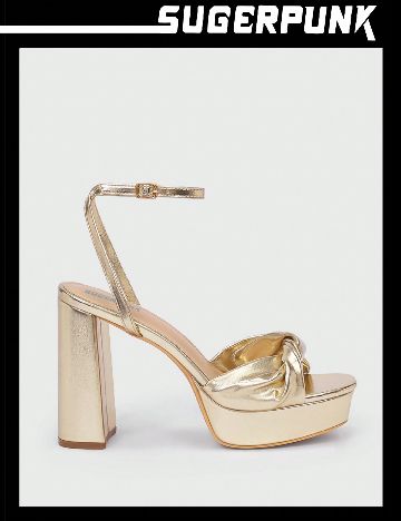 Sandale SHEIN, auriu