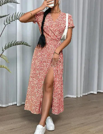 Rochie medie SHEIN, rosu