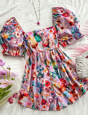 Salopeta SHEIN, mix culori