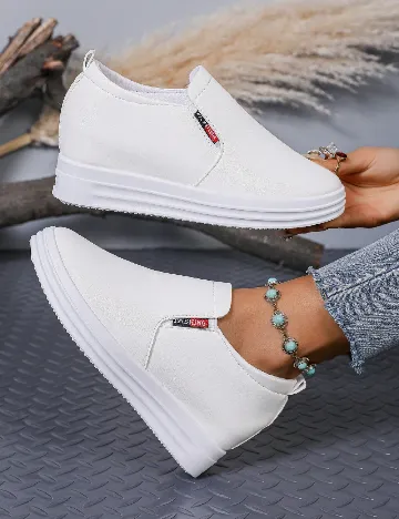 Espadrile SHEIN, ecru