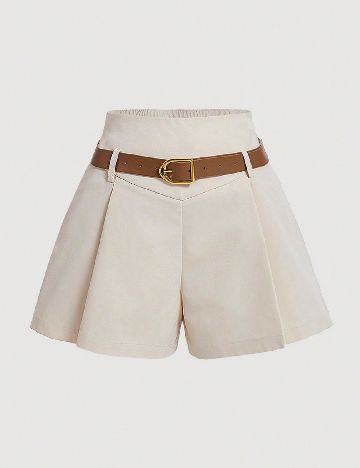 Pantaloni scurti SHEIN, bej