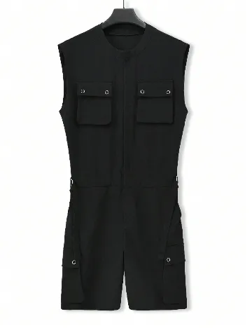 Salopeta SHEIN, negru