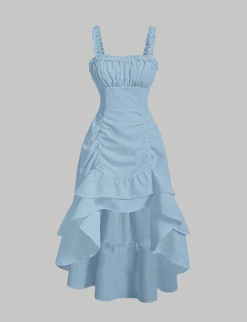 Rochie medie SHEIN, albastru