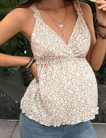 Maiou SHEIN Maternity, floral print