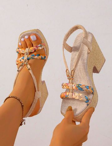 Sandale SHEIN, mix culori