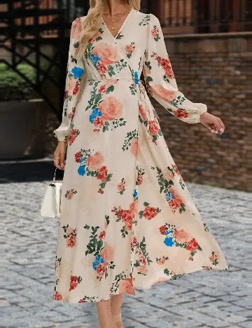 Rochie medie SHEIN, floral print