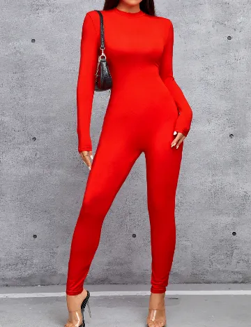 Salopeta SHEIN, rosu