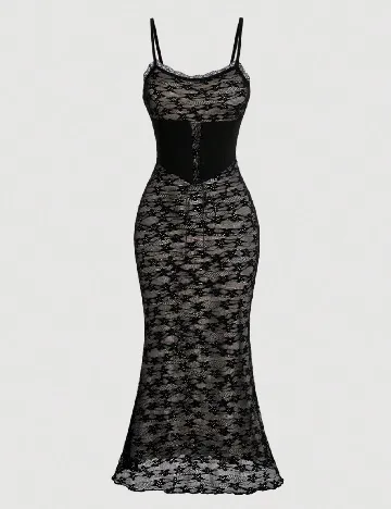 Rochie lunga SHEIN, negru